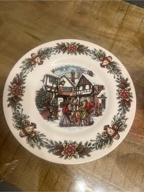 Royal Stafford "Hot Chestnut Seller" plate